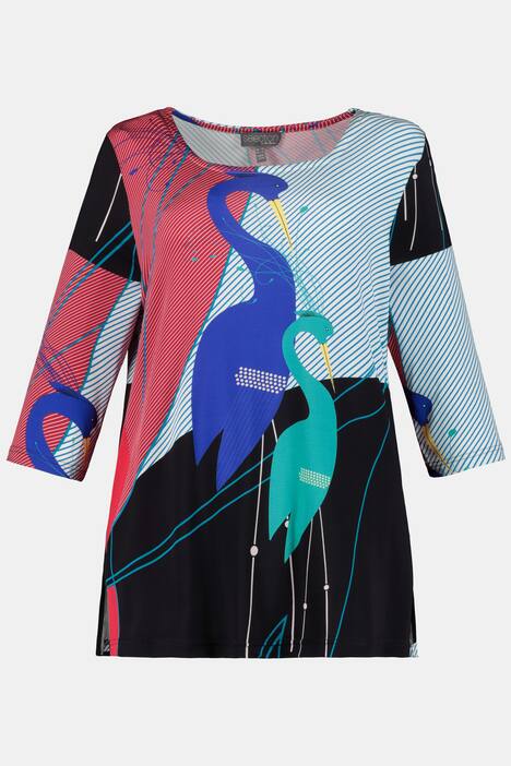 Slinkyshirt, Flamingos, Classic, 3/4-Arm, selection