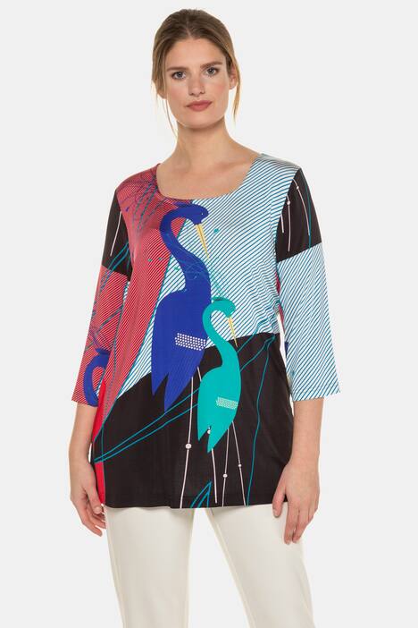 Slinkyshirt, Flamingos, Classic, 3/4-Arm, selection