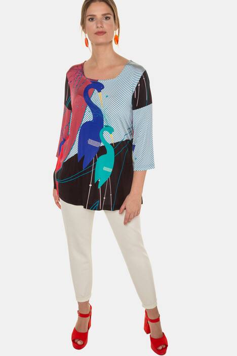 Slinkyshirt, Flamingos, Classic, 3/4-Arm, selection