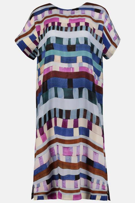Kleid, Cupro, Grafik-Design, Oversized, selection