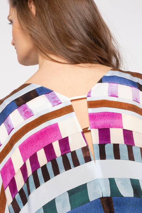 Kleid, Cupro, Grafik-Design, Oversized, selection