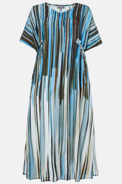 Kleid, Streifen, Raffbänder, Oversized, selection