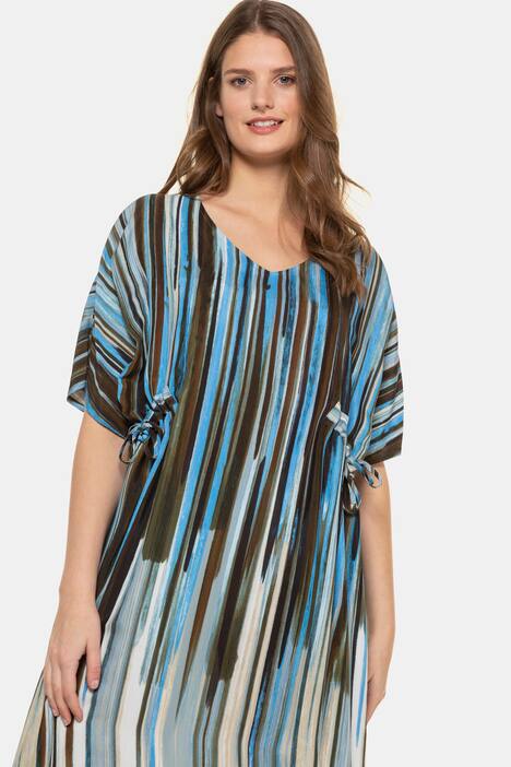 Kleid, Streifen, Raffbänder, Oversized, selection