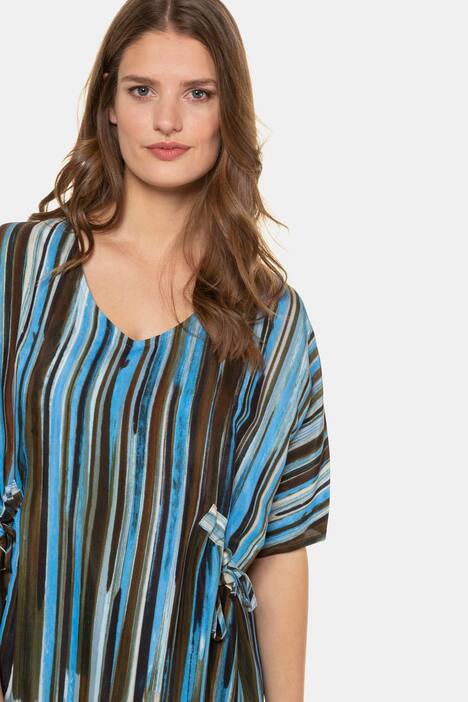 Kleid, Streifen, Raffbänder, Oversized, selection