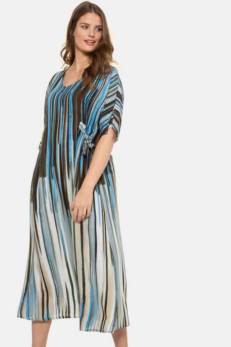Kleid, Streifen, Raffbänder, Oversized, selection