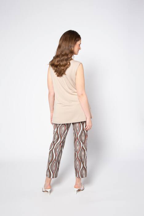Hose, Leinenstretch, Ethno-Design, selection