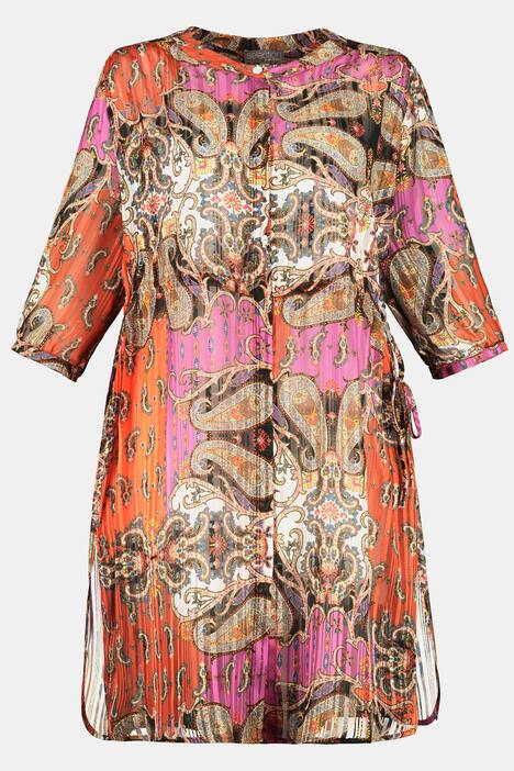 Longbluse, Paisley-Design, 3/4-Ärmel, selection