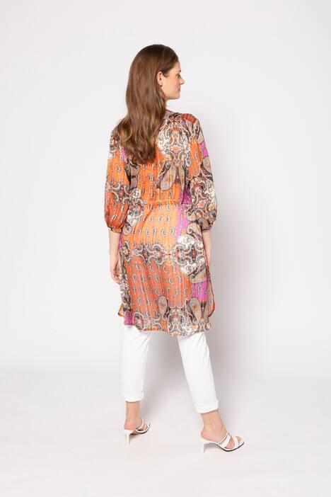 Longbluse, Paisley-Design, 3/4-Ärmel, selection