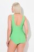 Costume da bagno senza coppe con bordura e fascia sotto il seno