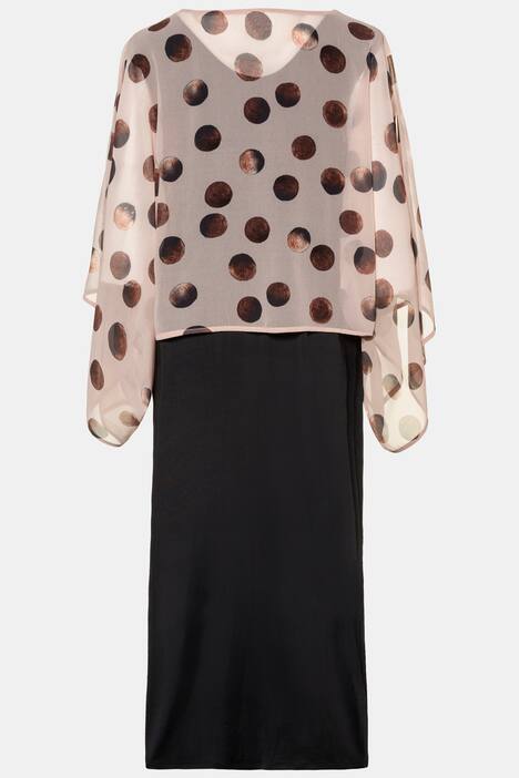 keerbare slinkyjurk, 2 poncho´s, selection