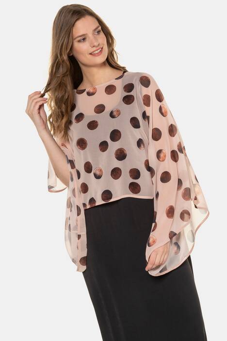 keerbare slinkyjurk, 2 poncho´s, selection