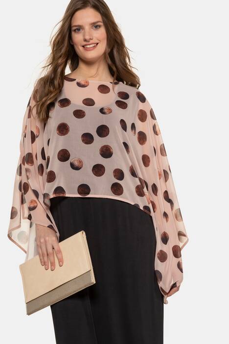 keerbare slinkyjurk, 2 poncho´s, selection