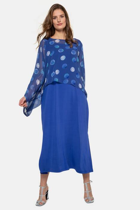 keerbare slinkyjurk, 2 poncho´s, selection