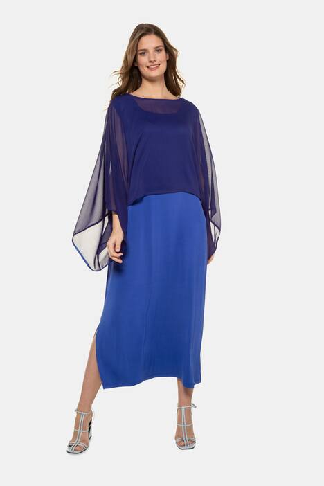 keerbare slinkyjurk, 2 poncho´s, selection