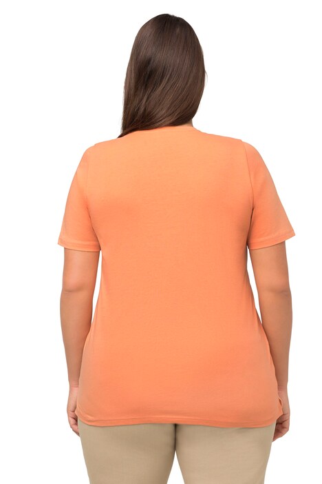 T-shirt, V-udskæring, Classic, halværmer, økologisk bomuld