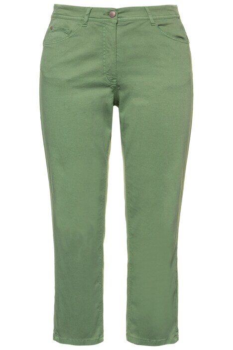 Eco Cotton Stretch Capri Pants