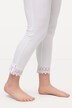 Eco Cotton Elastic Waist Lace Trim Leggings