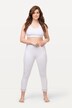 Eco Cotton Elastic Waist Lace Trim Leggings