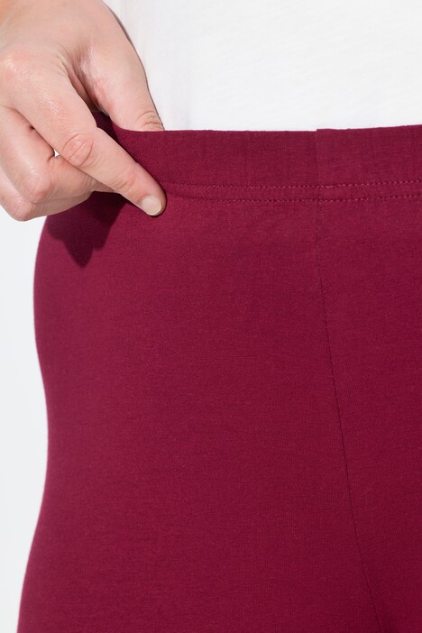 7/8-leggings, zoomkant, biologische katoen