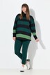 Legging 7/8. Bas de jambe en dentelle. Coton bio