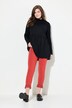 Legging 7/8. Bas de jambe en dentelle. Coton bio
