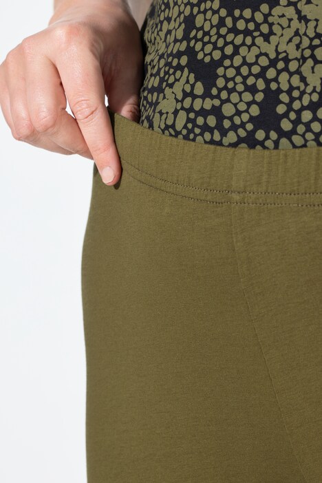7/8-leggings, zoomkant, biologische katoen