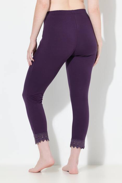 7/8-leggings, zoomkant, biologische katoen