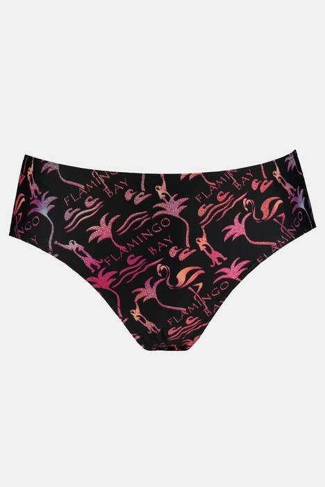 Flamingo Bay Print 3 Piece Front Lined Tankini Set
