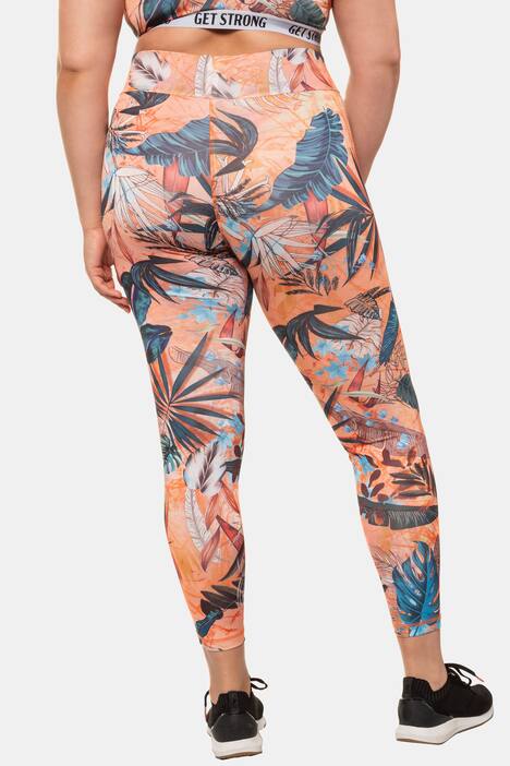 Sporthose, Multicolor, Allover-Print, besonders flexibel