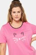shorty, tweedelig, kattenmotief, haarband gratis