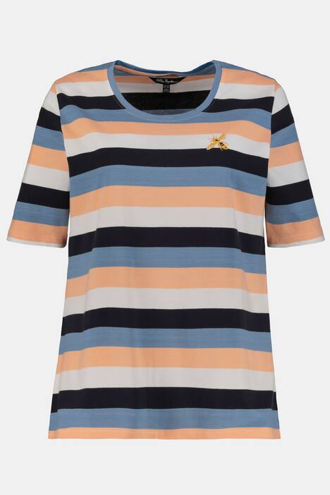 T-shirt, strepen, classic, bijenstiksel