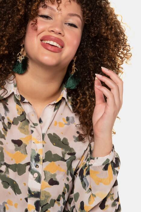 Longbluse, Camouflage, Langarm