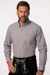 JP1880 ruitenshirt, traditionele kostuum, lange mouwen, buttondown-kraag, Modern-Fit, tot 8XL