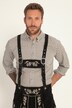 JP1880 ruitenshirt, traditionele kostuum, lange mouwen, buttondown-kraag, Modern-Fit, tot 8XL