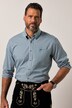 Camisa de cuadros JP 1880, uniforme, manga larga, cuello abotonado, Modern Fit, hasta la talla 8 XL