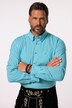 JP1880 ruitenshirt, traditionele kostuum, lange mouwen, buttondown-kraag, Modern-Fit, tot 8XL