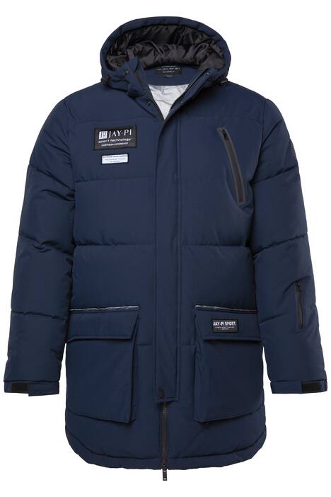 JAY-PI parka, funkční, kapuce, zateplení z umělého vlákna