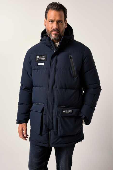 JAY-PI Parka, 2fach-Funktion, Kapuze, Technodaunen-Wattierung