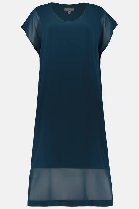 Kleid, Chiffon, blickdichtes Unterkleid, selection