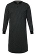 Noční košile, jednobarevná, dlouhé rukávy, do velikosti 8XL