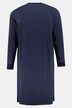 Nachthemd, uni, Langarm, bis Gr 8XL