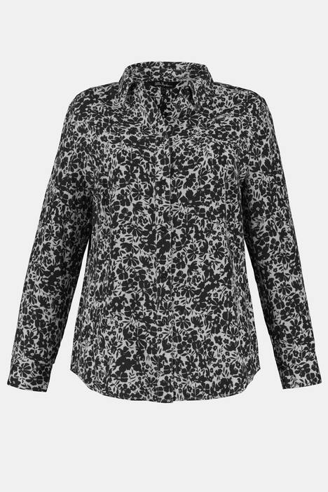 Bluse, Blütenmuster, Viskose