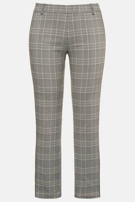 Plaid Bengaline Sarah Fit Stretch Pants