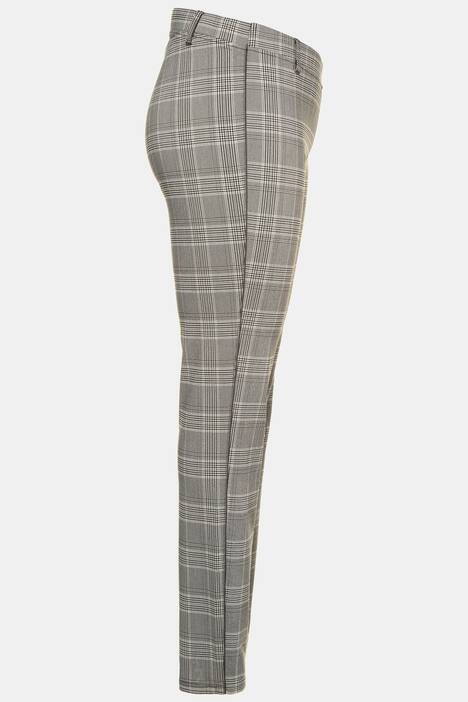 Plaid Bengaline Sarah Fit Stretch Pants