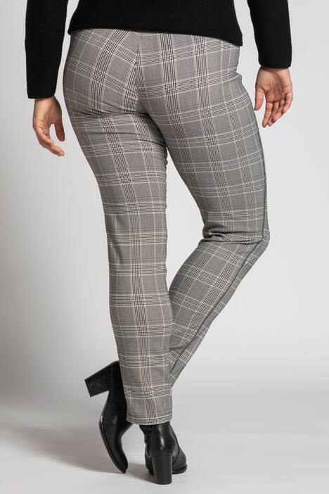 Plaid Bengaline Sarah Fit Stretch Pants