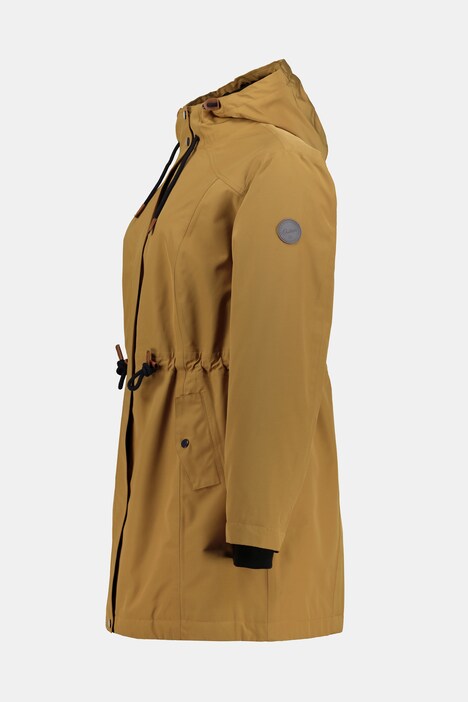 HYPRAR Funktionsparka, wasserdicht, Fleecefutter, 2-Wege-Zipper