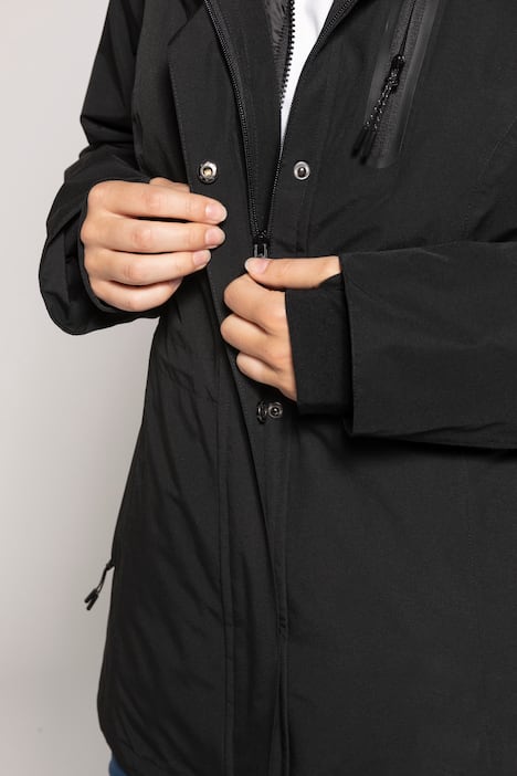 3 in 1 Triple Function Shell And Quilted Jacket