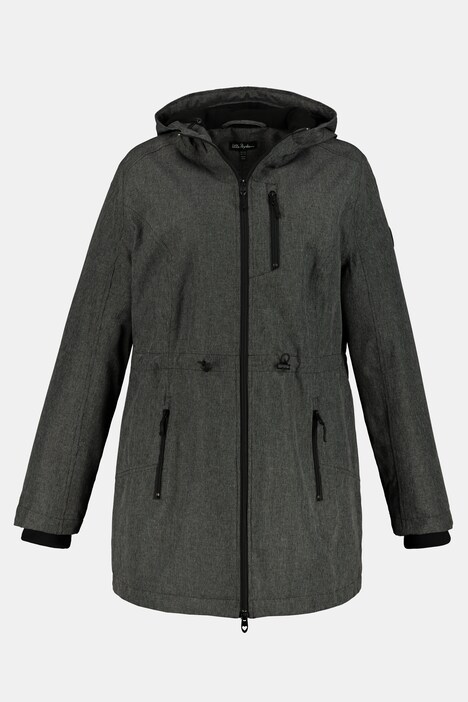 Parka, fein gemustert, 2-Wege-Zipper