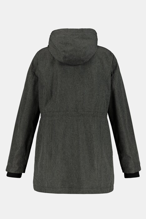 Parka, fein gemustert, 2-Wege-Zipper