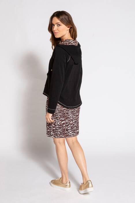 Sweatjacke Identity, Kapuze, Langarm